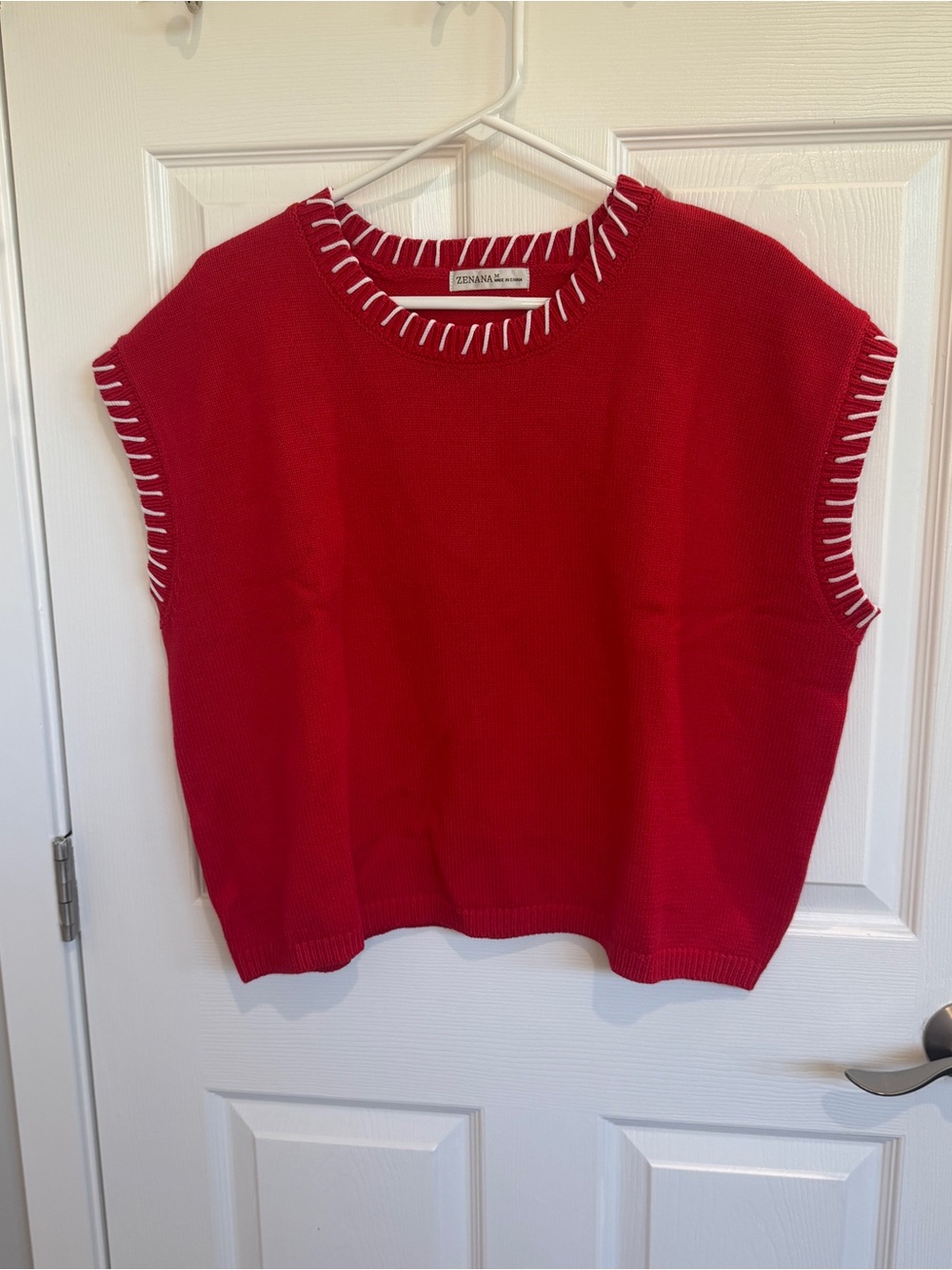 Zenana Red Tank - Picture 2 of 5